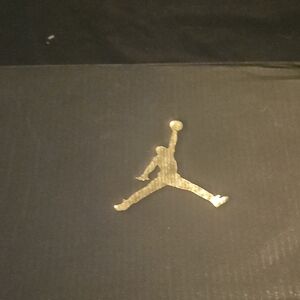 Jordan Kids Sneakers - Black with Gold Logo